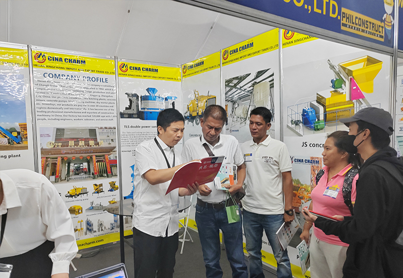 Ciancharm attended the Manila construction Machinery Exhibition in the Philippines